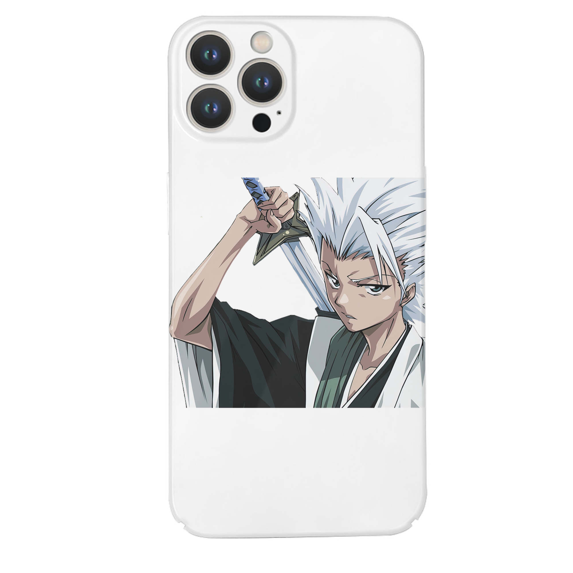 （画像用） ブリーチ 日番谷冬獅郎（ひつがや とうしろう） BLEACH Hitsugaya Toushirou 【iPhone 14シリーズ対応】ハードケース